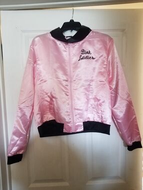 Women's Grease Pink Ladies Jacket Halloween Costume/Cosplay: Standard Size